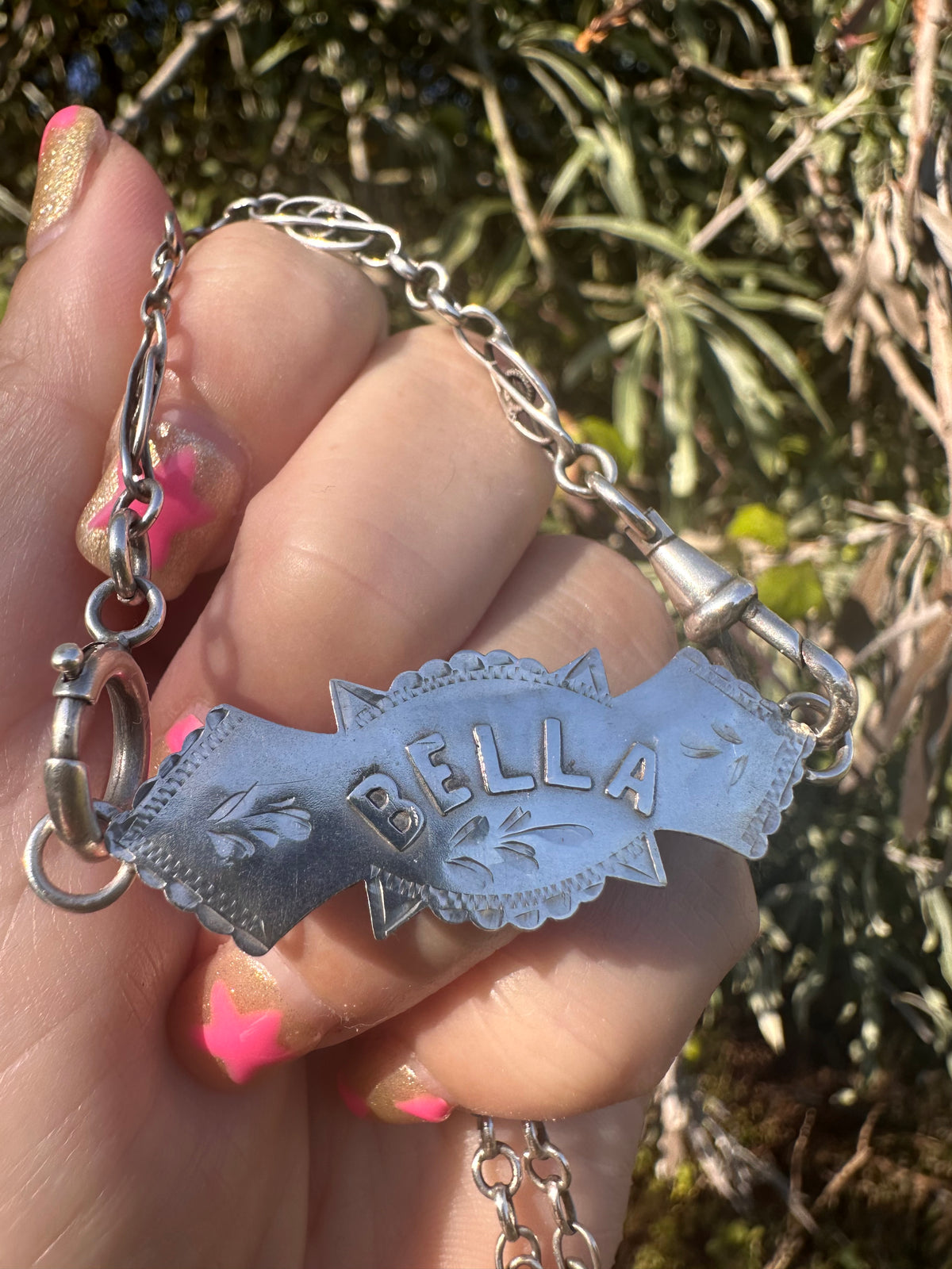 Sterling Silver Bella Extender- Brooch conversion