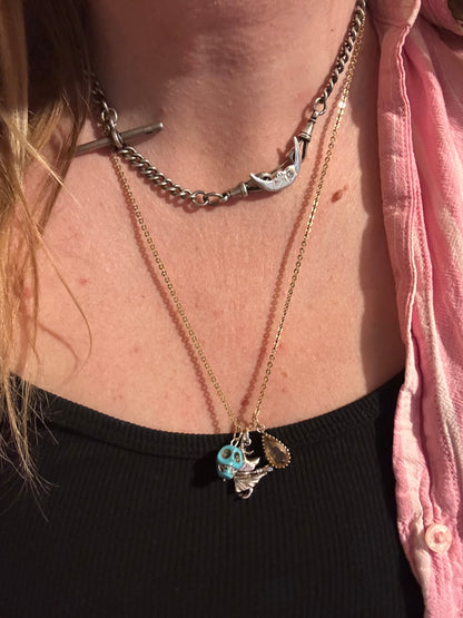 Antique 9ct Gold Citrine Pendant