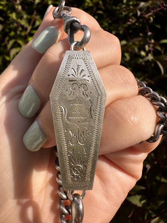 Sterling Silver Coffin Extender