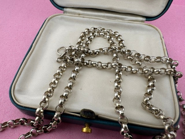 Sterling Silver Belcher/Rolo chain