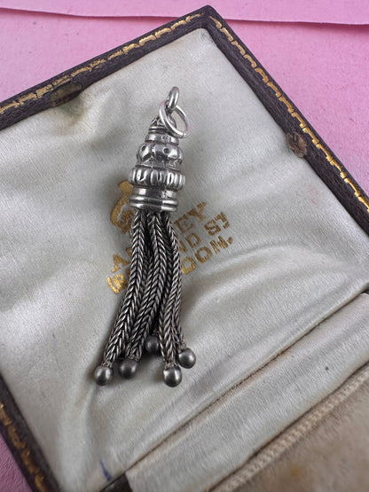 Sterling Silver Tassel