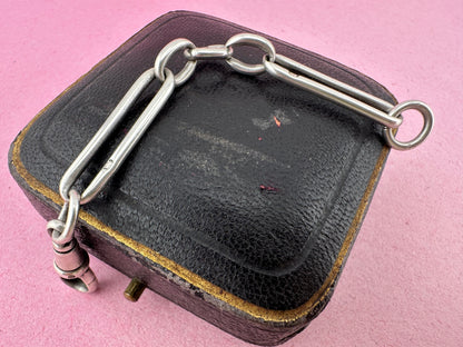 Sterling Silver Trombone Extender with dog clip