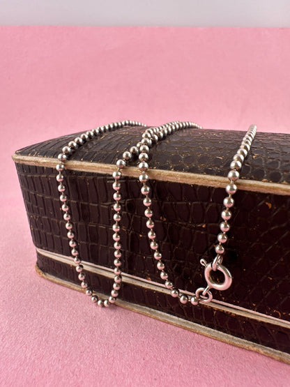Sterling Silver ball chain
