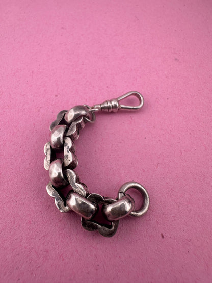Sterling silver Fancy Flower link extender