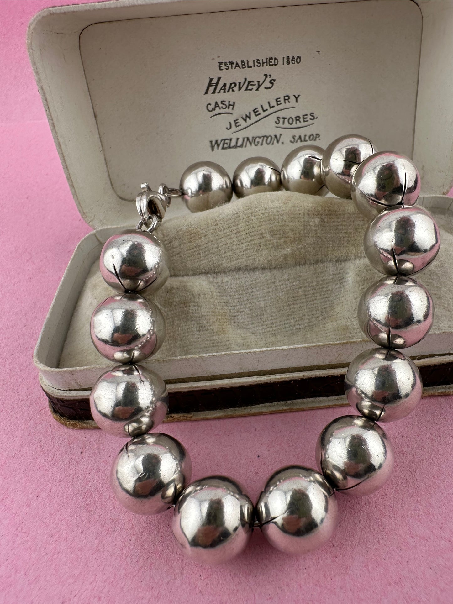 Sterling Silver Ball bracelet