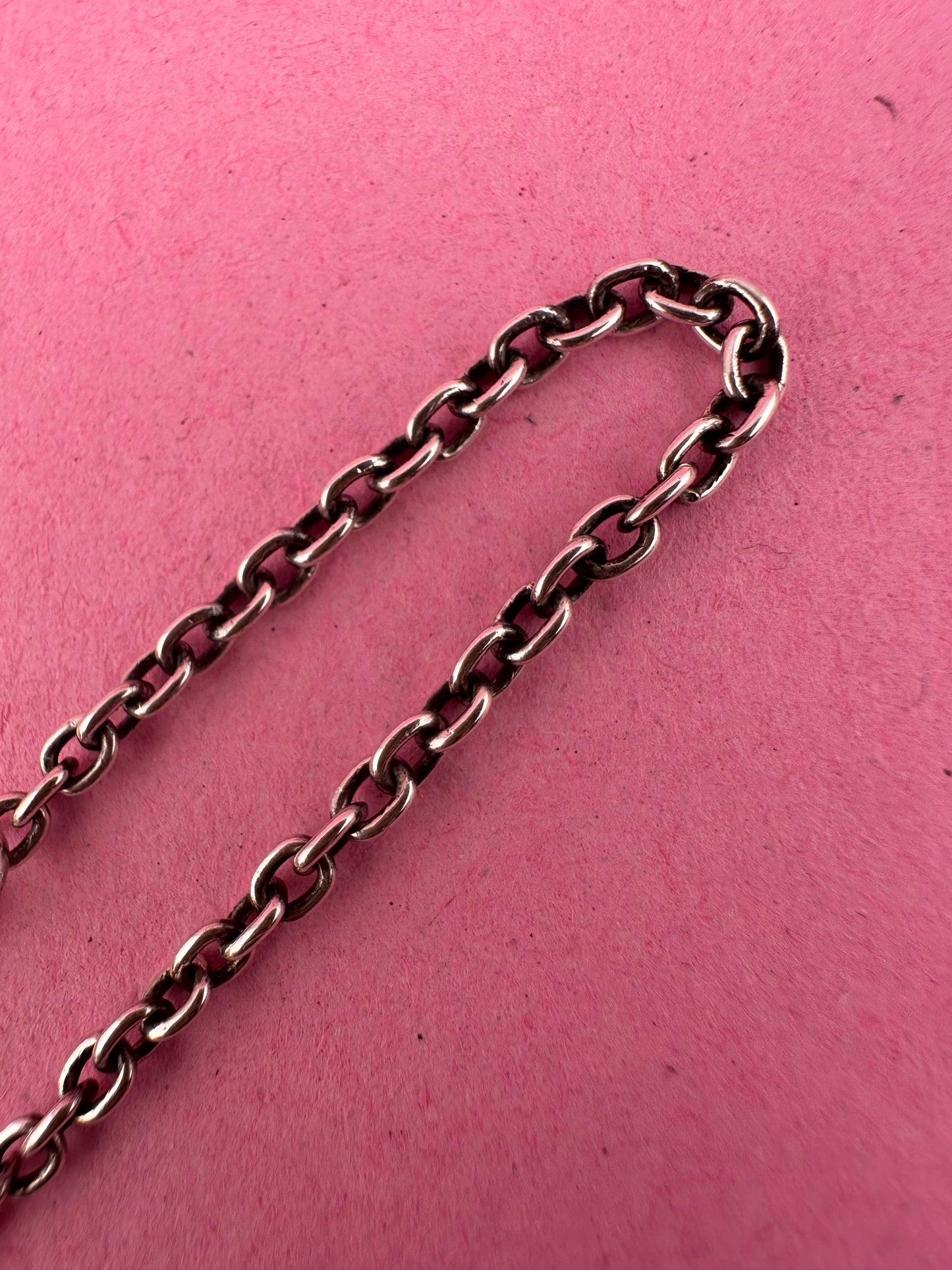 Sterling silver cable bracelet