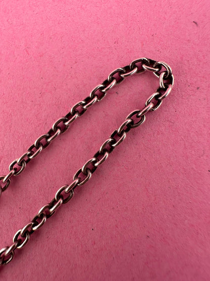 Sterling silver cable bracelet