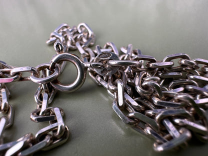 Balestra Sterling Silver Biker chain