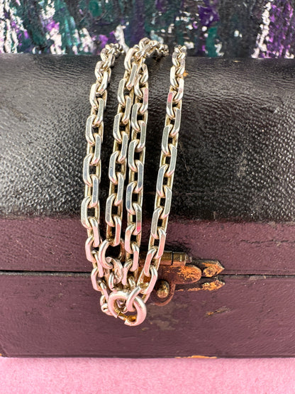 Balestra Sterling Silver Biker chain