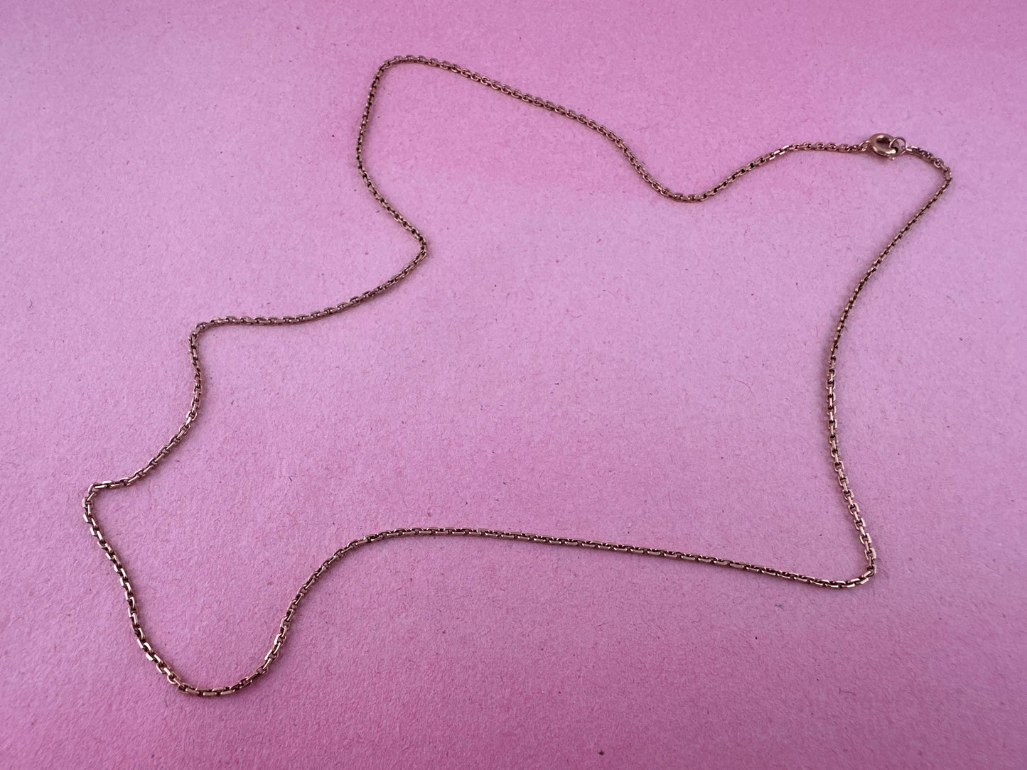 Vintage 9ct Gold Mini biker chain