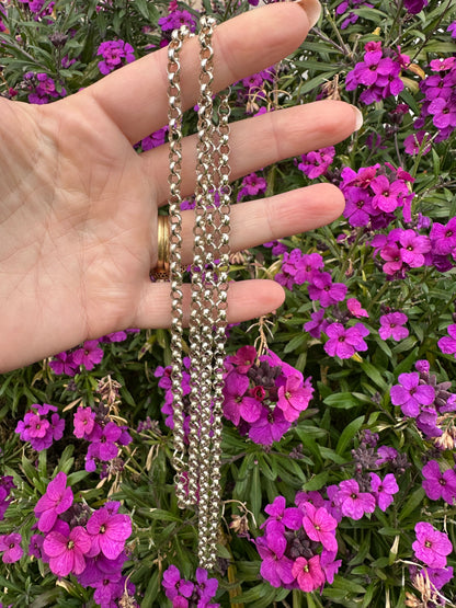 Sterling Silver Belcher/Rolo chain