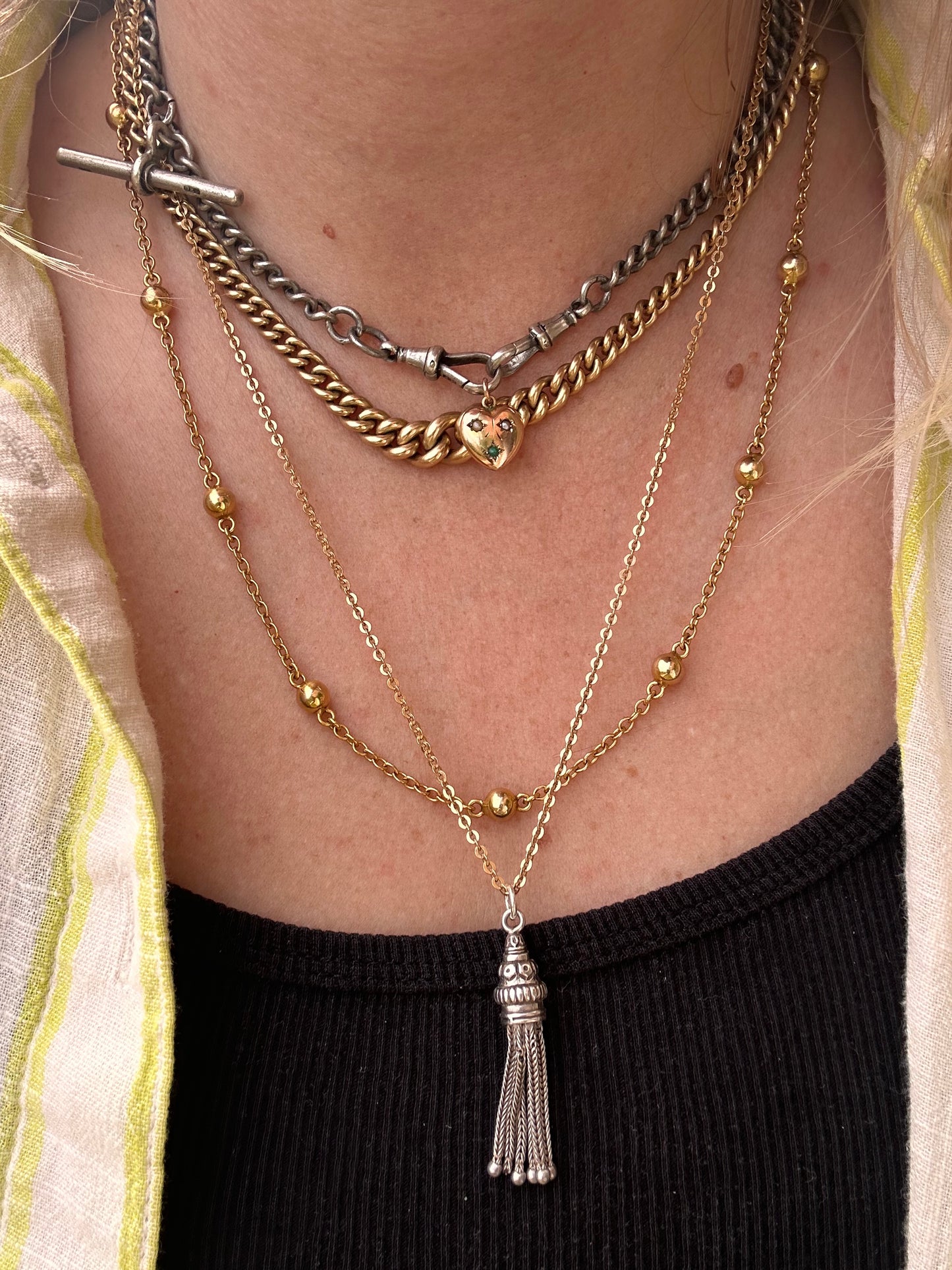 Sterling Silver Tassel