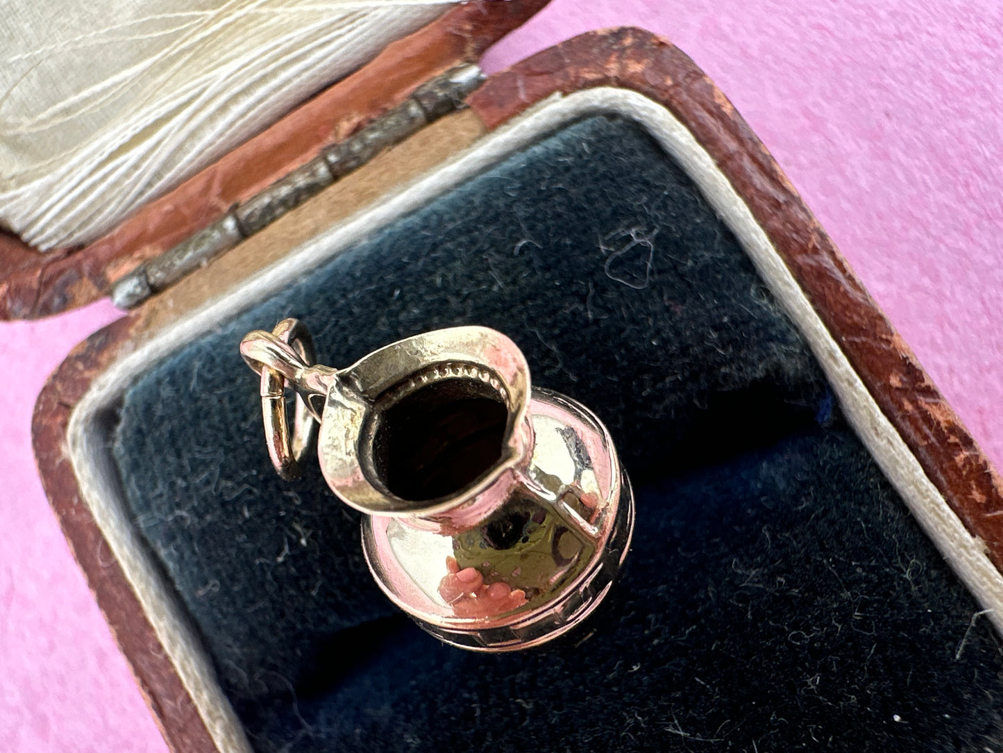 Vintage 9ct Gold greek Jug charm