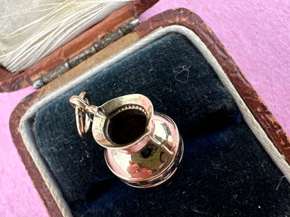 Vintage 9ct Gold greek Jug charm