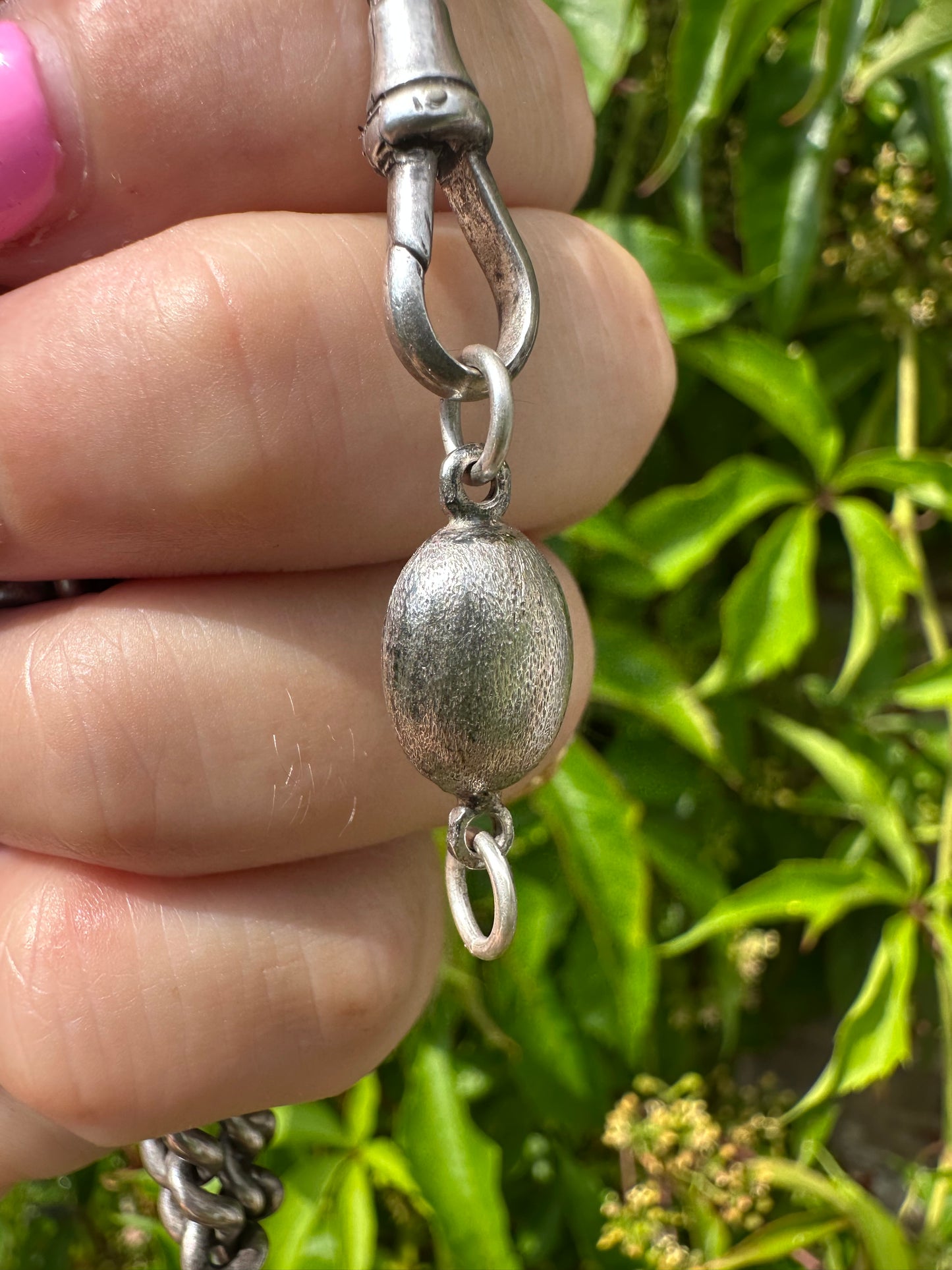 Sterling Silver Cocoa Bean extender