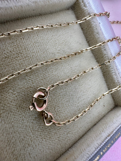 9ct Gold Mini Biker chain