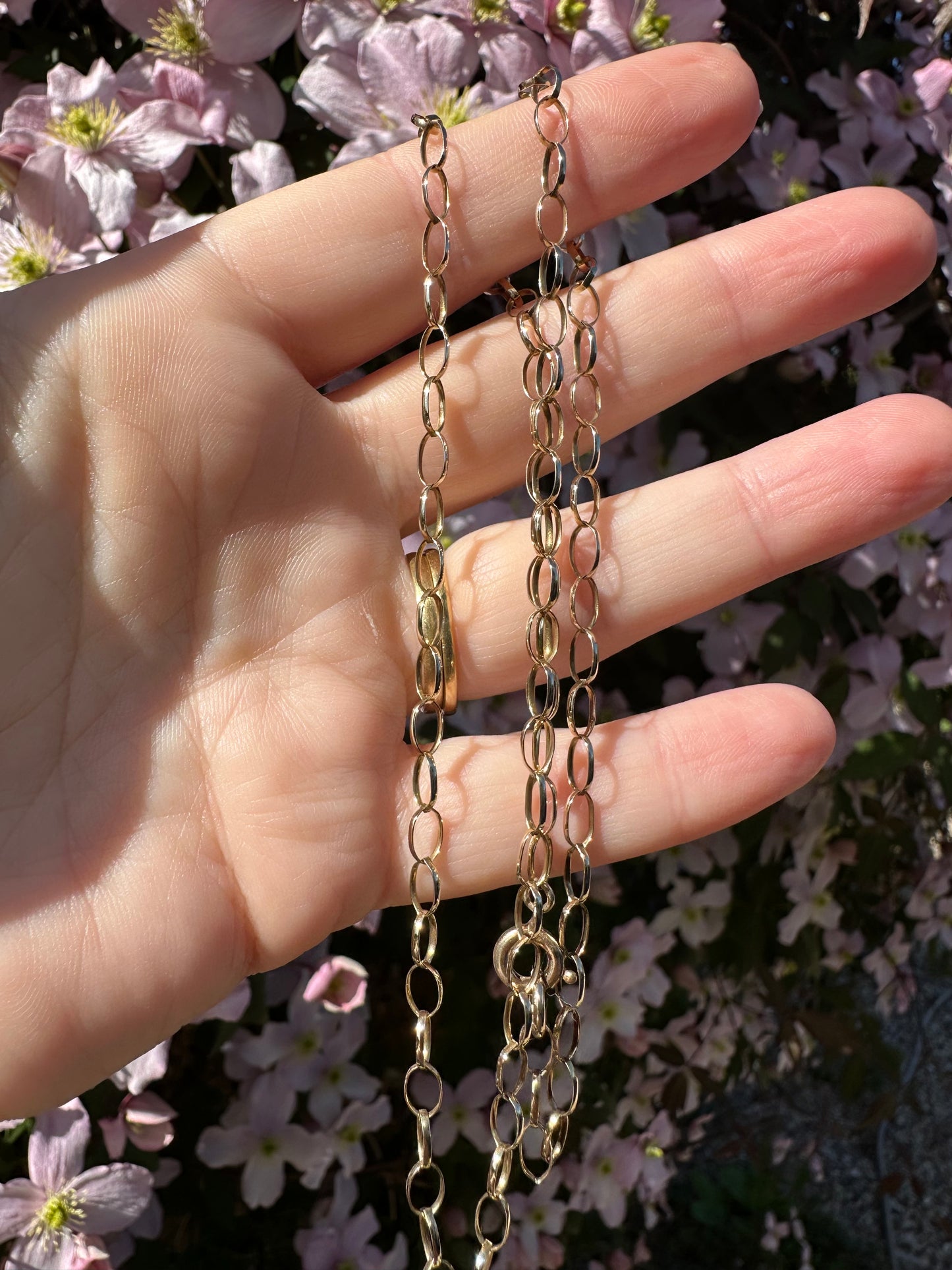 Vintage 9ct Gold Belcher chain