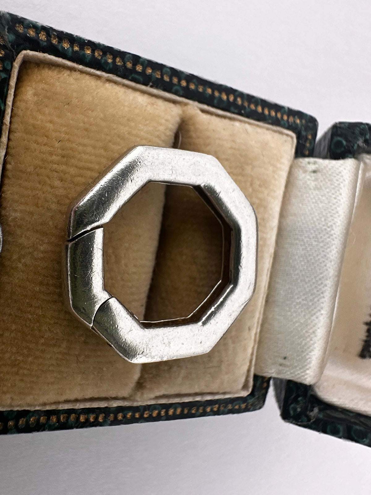 Sterling Silver Octagon connector