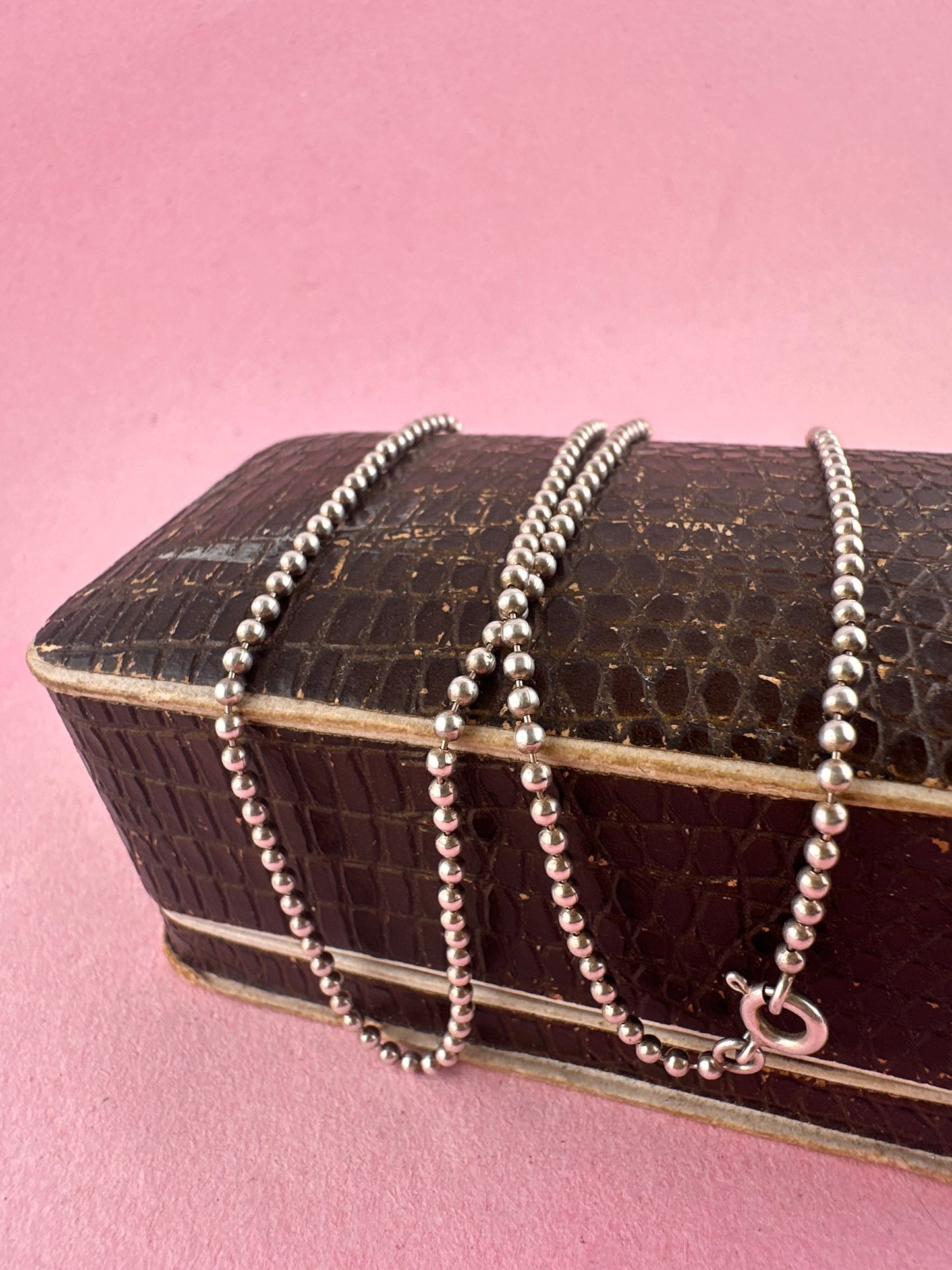 Sterling Silver ball chain