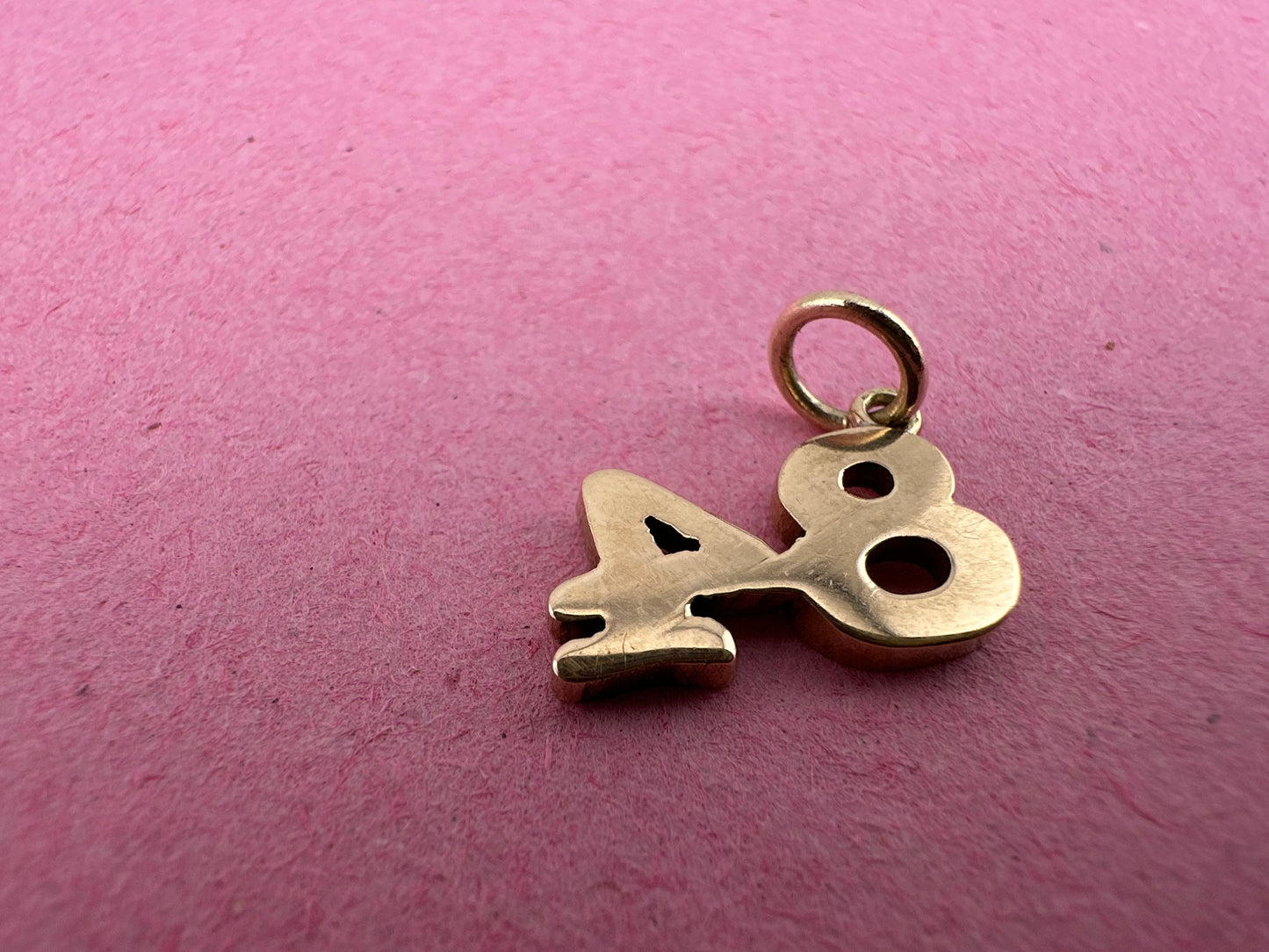 9ct Gold 84 charm
