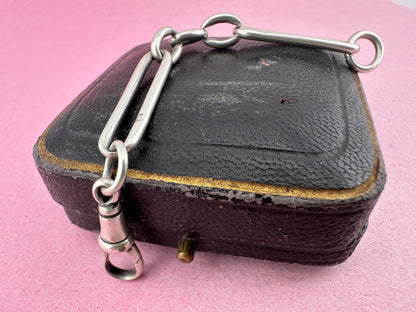 Sterling Silver Trombone Extender with dog clip