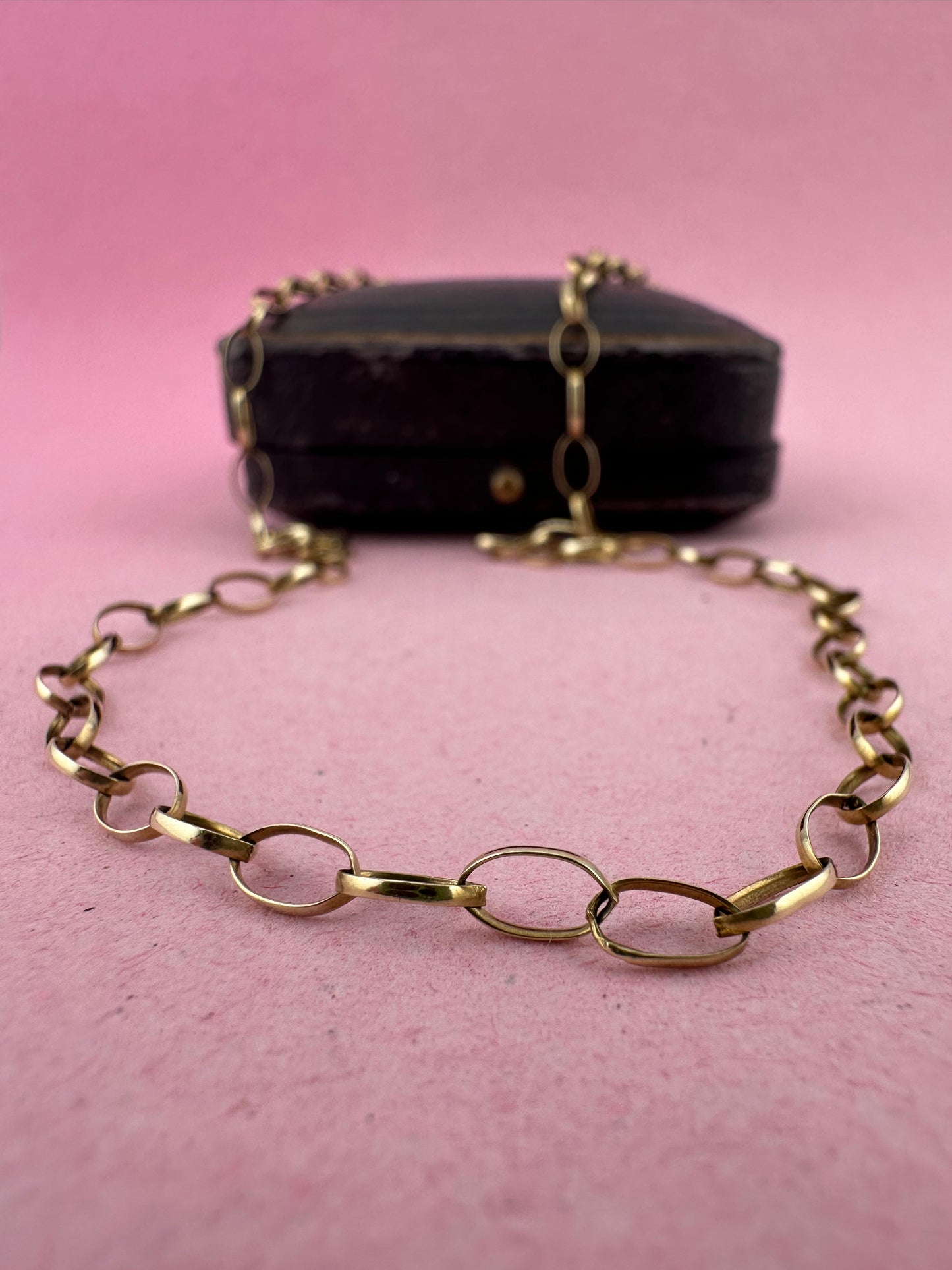 Vintage 9ct Gold Belcher chain