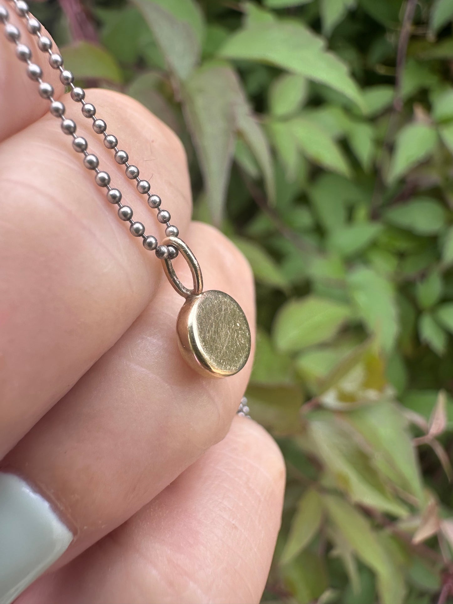 9ct Opal pendant