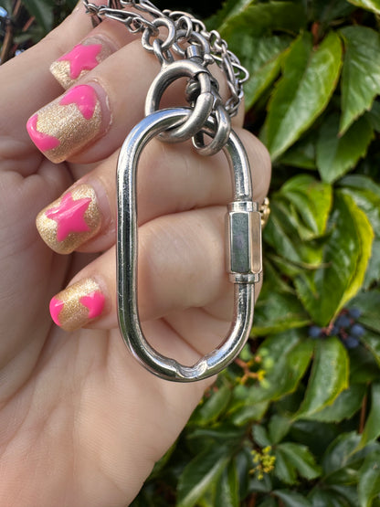 Sterling Silver Carabiner