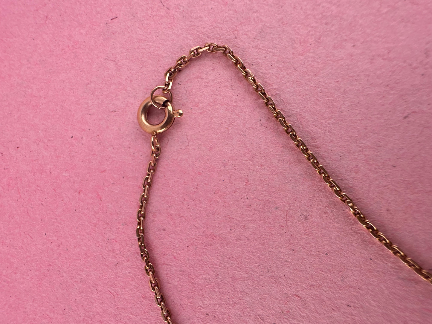 Vintage 9ct Gold Mini biker chain