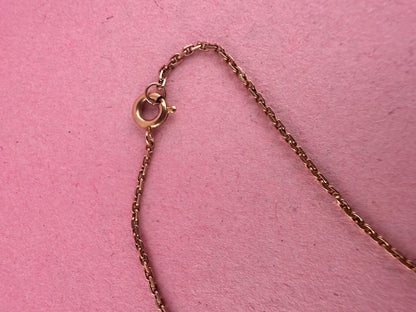 Vintage 9ct Gold Mini biker chain