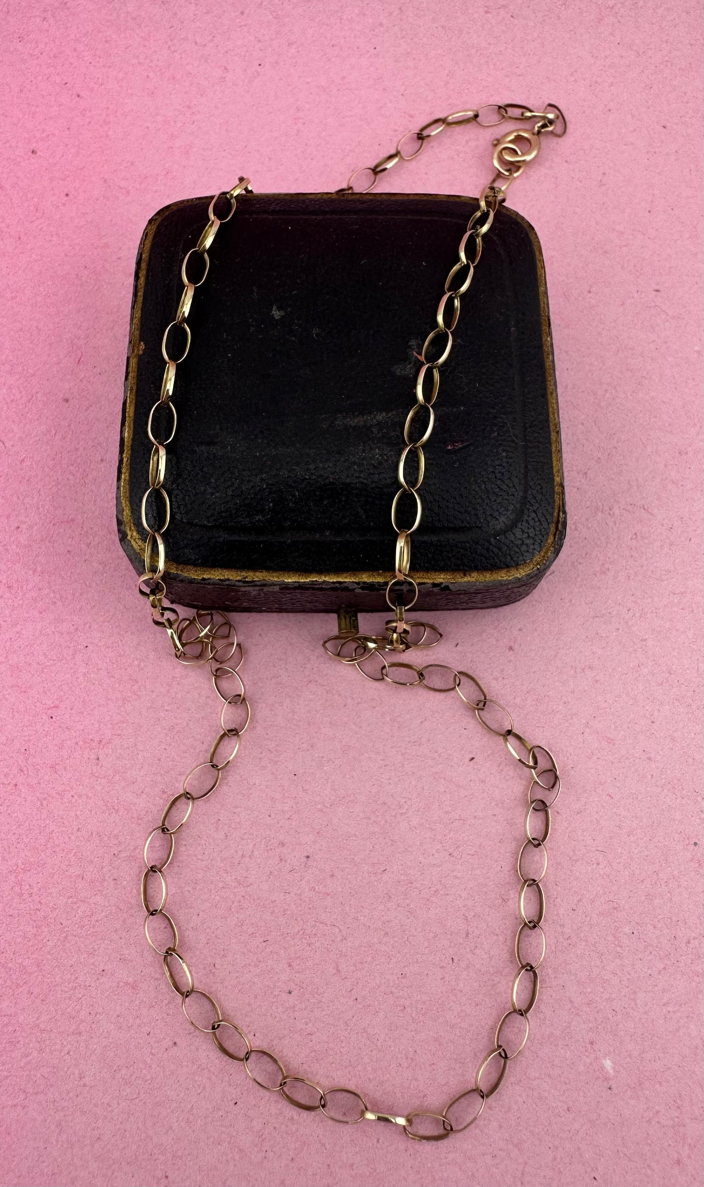 Vintage 9ct Gold Belcher chain