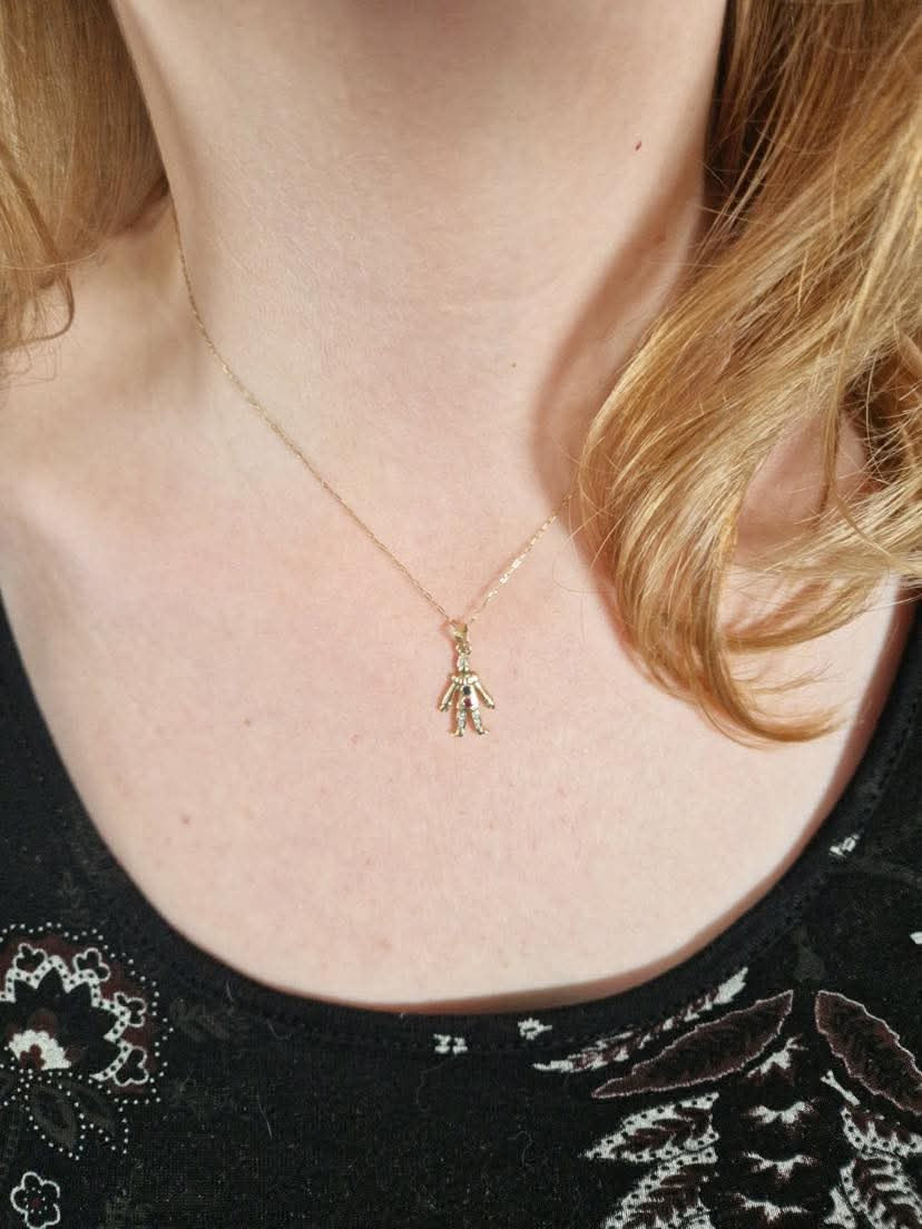 14ct Gold Clown charm
