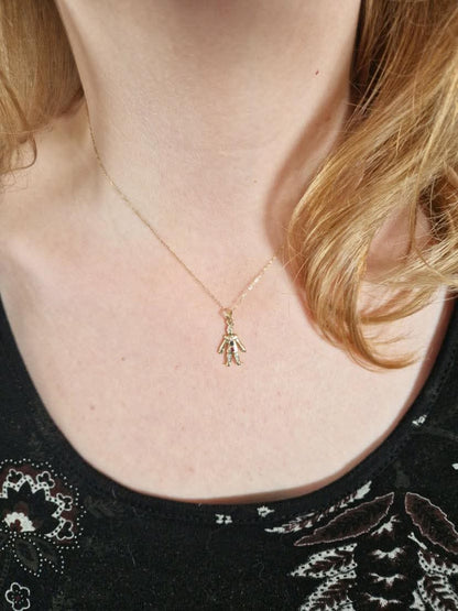 14ct Gold Clown charm