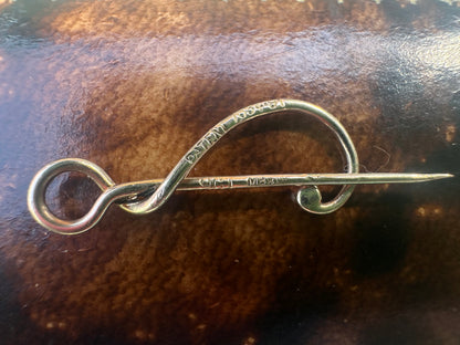 Art Nouveau 9ct Brooch