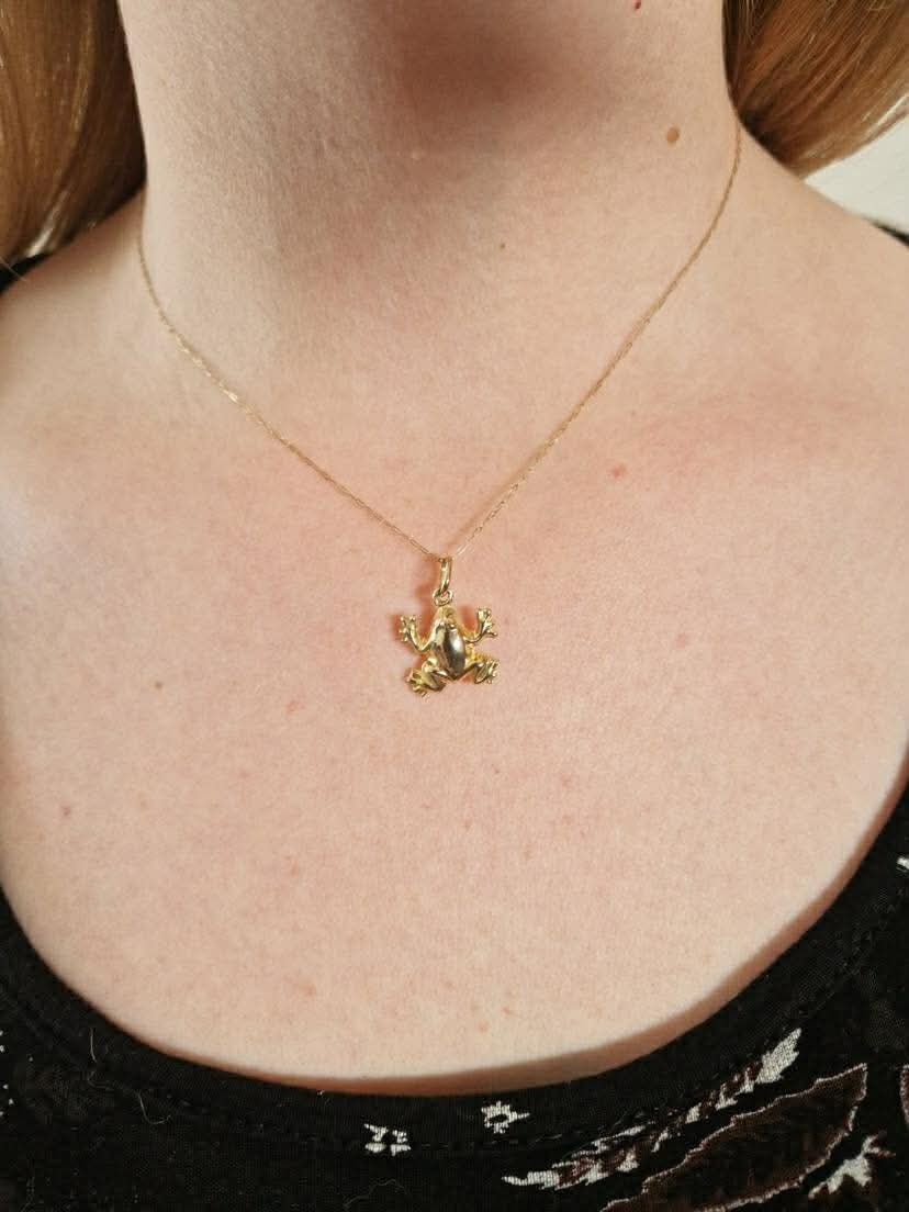 9ct Gold Frog charm