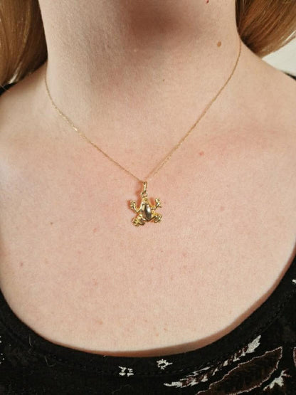 9ct Gold Frog charm