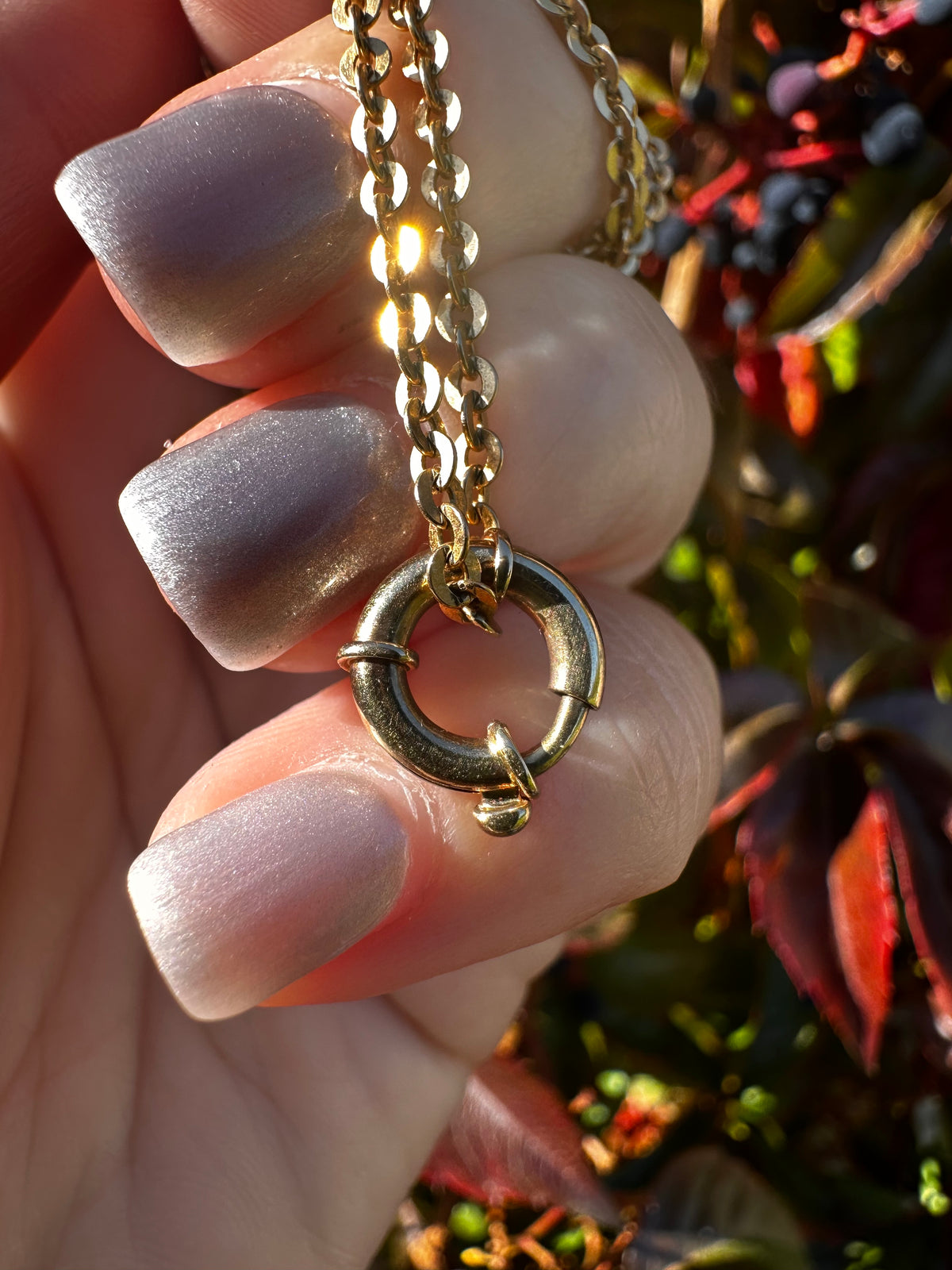 Vintage 9ct Gold bolt clasp