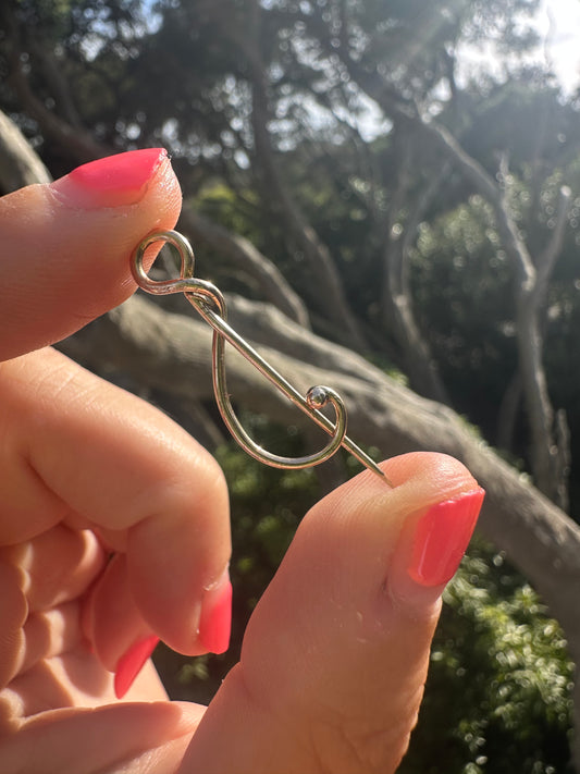 Art Nouveau 9ct Brooch