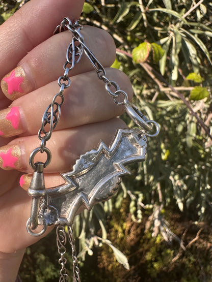 Sterling Silver Bella Extender- Brooch conversion