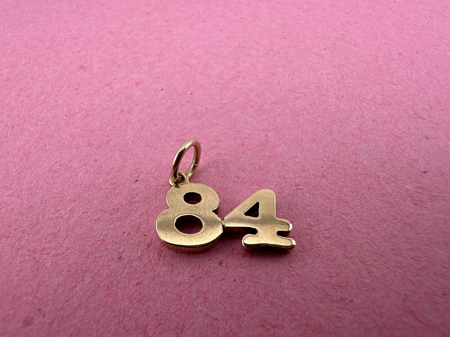 9ct Gold 84 charm