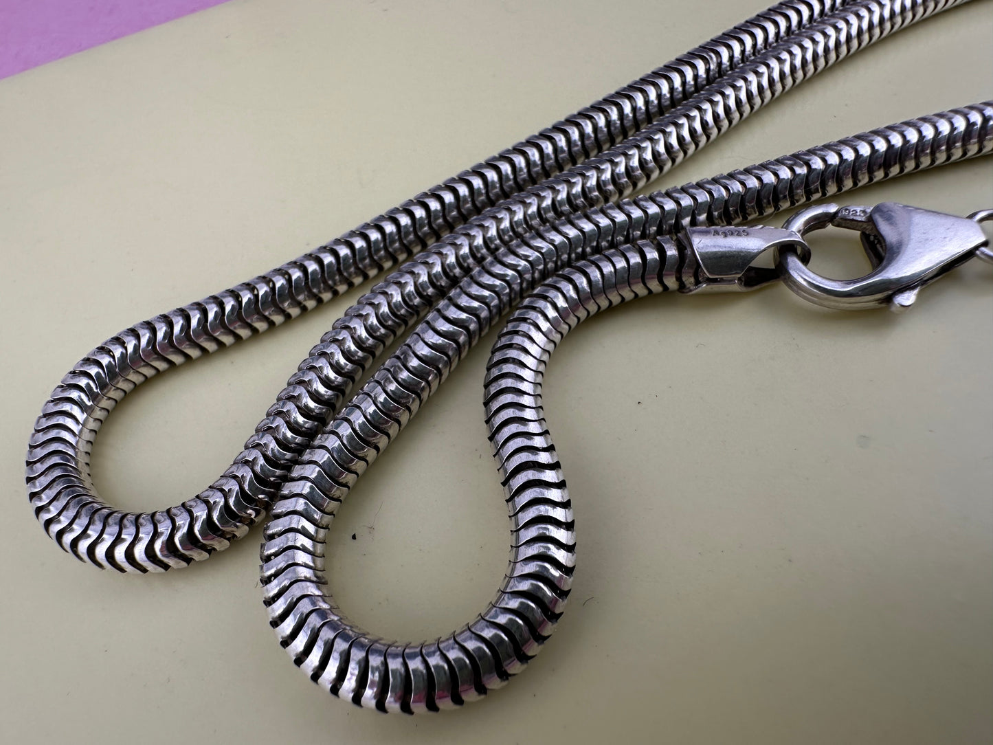 Sterling Silver Chunky Snake chain