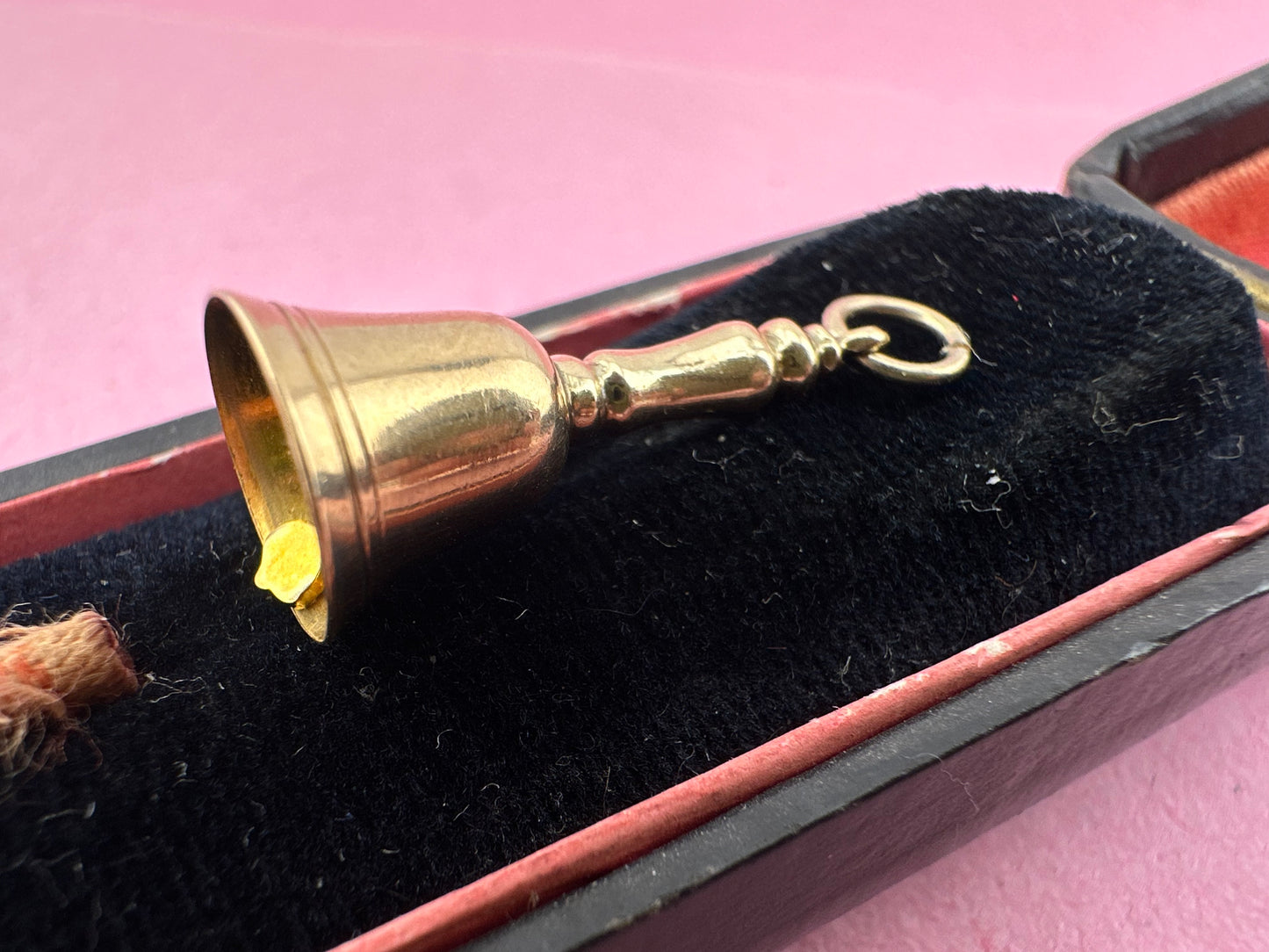 Vintage 9ct Bell Charm, it jingles!