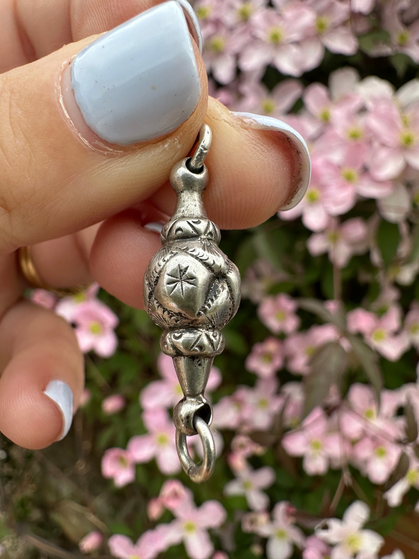 Sterling silver Orb Extender- no clasps
