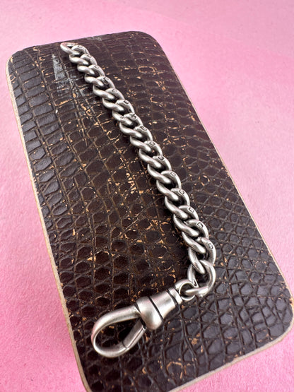 Sterling Curb extender with dog clip