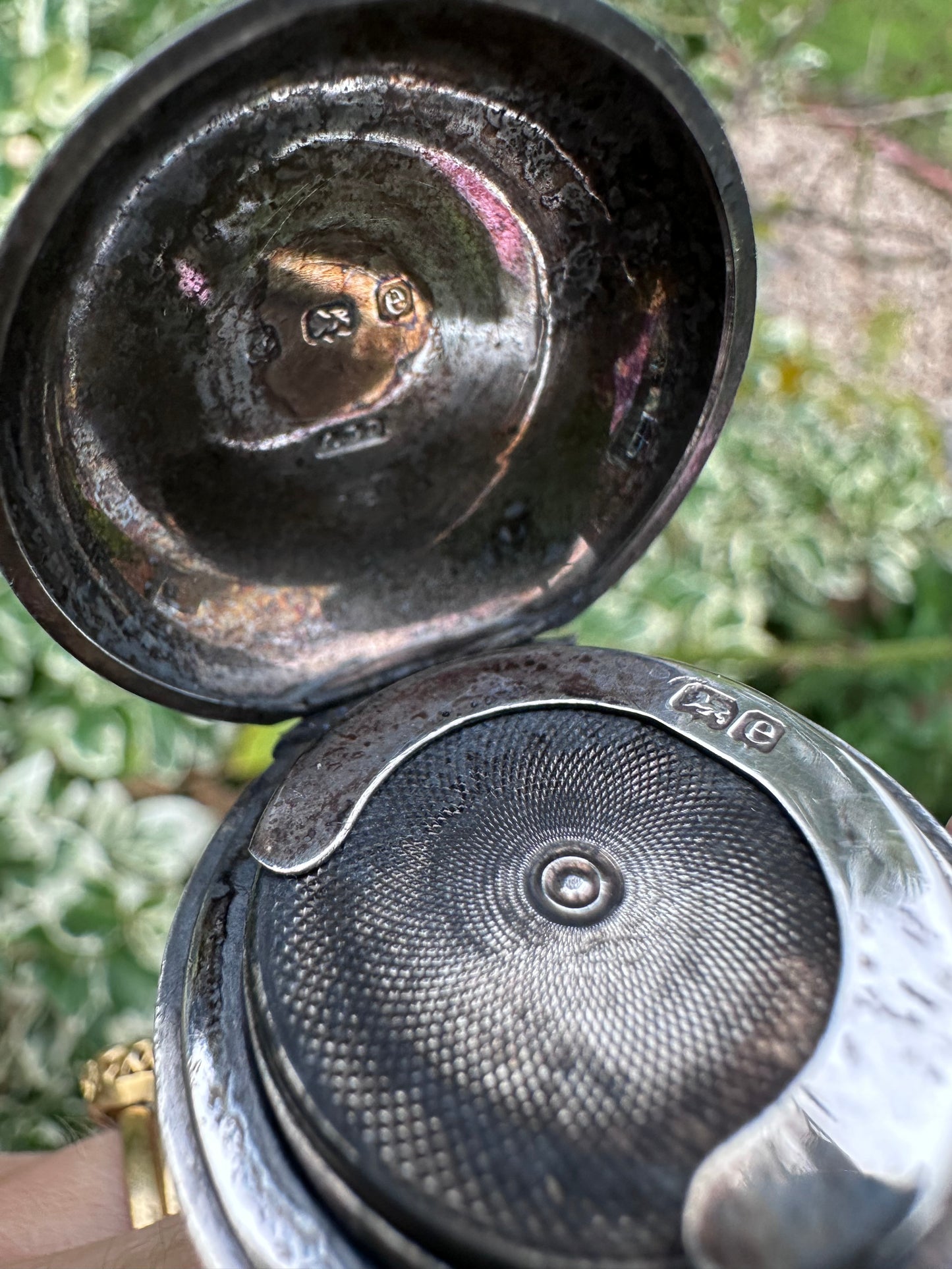 Sterling Silver Sovereign Holder fob