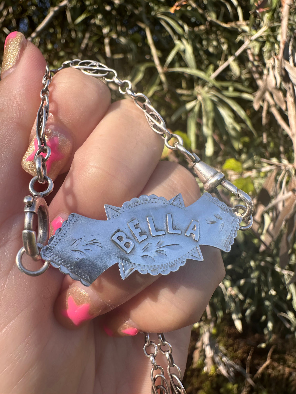 Sterling Silver Bella Extender- Brooch conversion