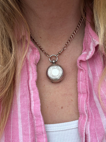 Sterling Silver Sovereign Holder fob