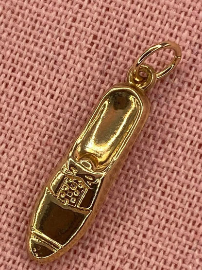 Vintage 9ct Gold Shoe Charm