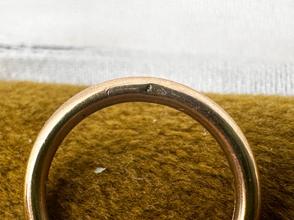 French 18ct Gold Split ring