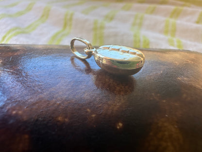 9ct gold Coffee Bean charm